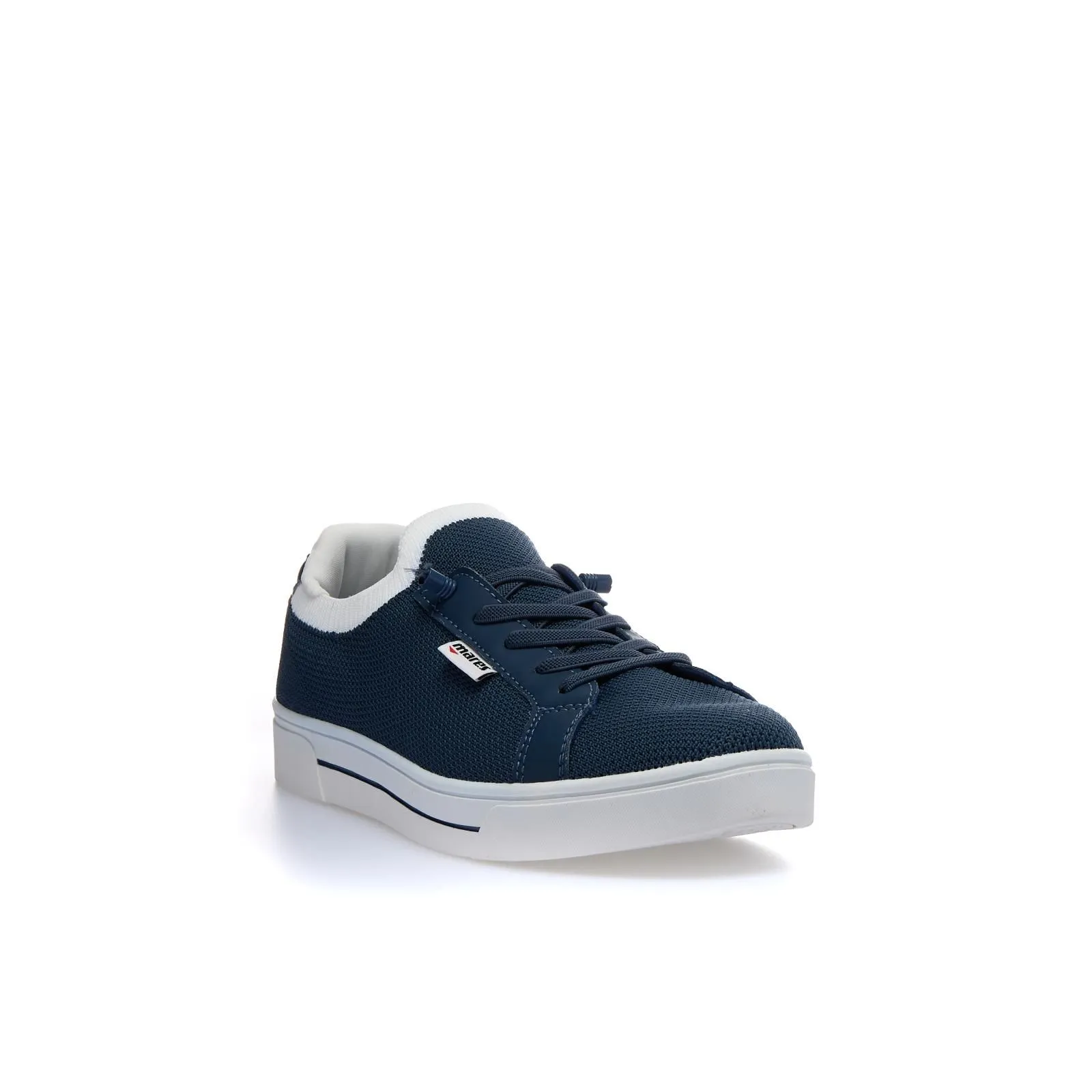 Sneakers uomo tennis blu in tessuto