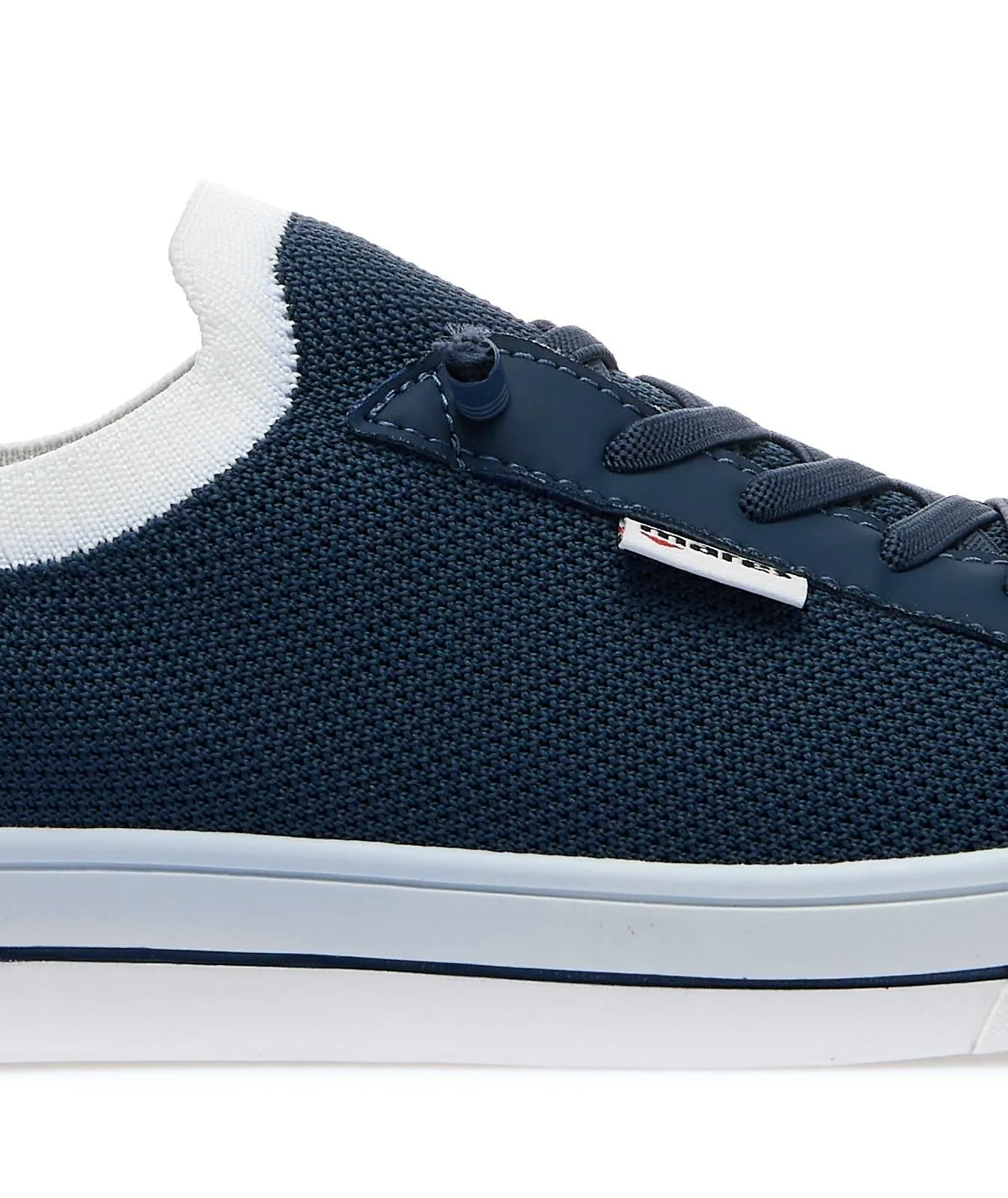 Sneakers uomo tennis blu in tessuto