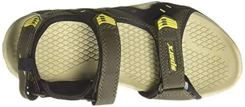 SPARX mens SS 485 | Latest, Daily Use, Stylish Floaters | Yellow Sport Sandal - 6 UK (SS 485)