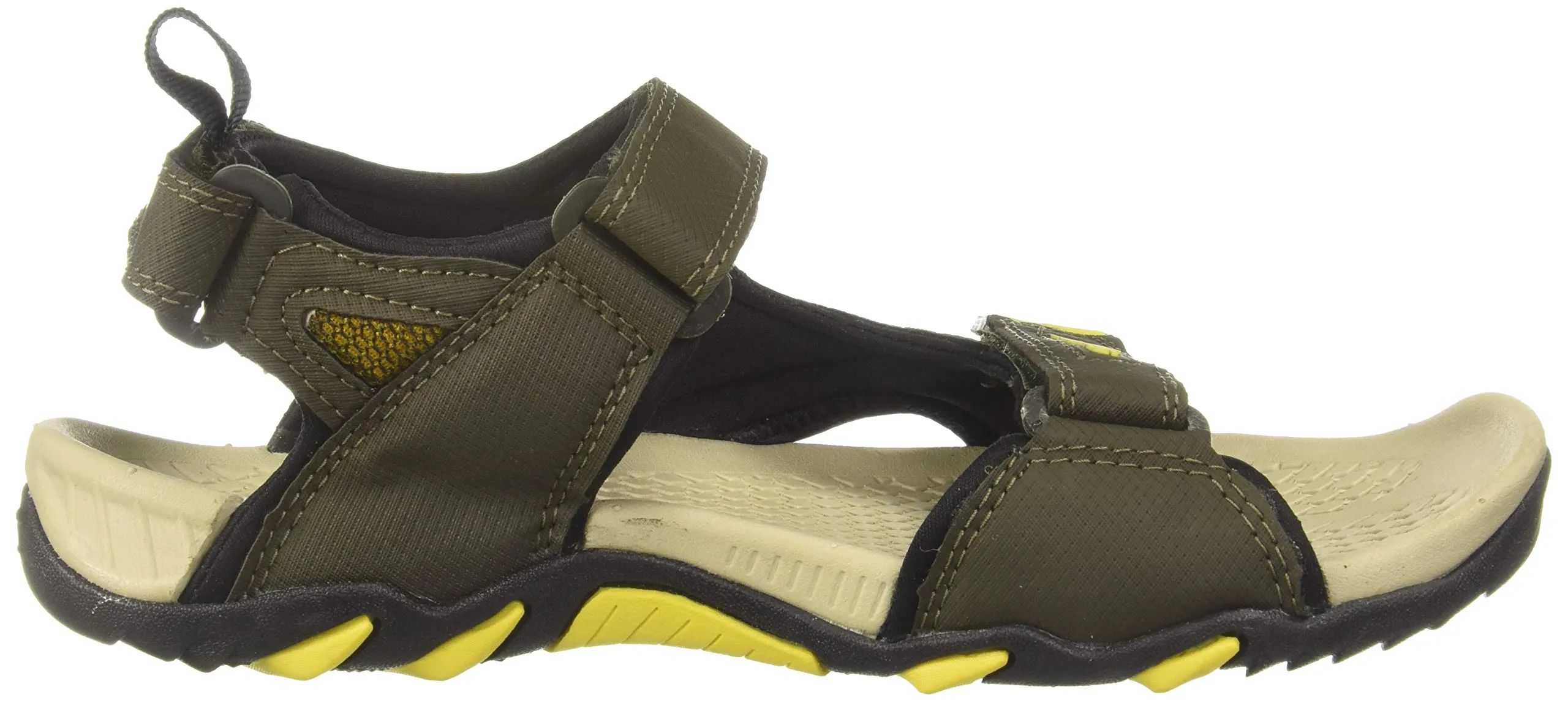 SPARX mens SS 485 | Latest, Daily Use, Stylish Floaters | Yellow Sport Sandal - 6 UK (SS 485)
