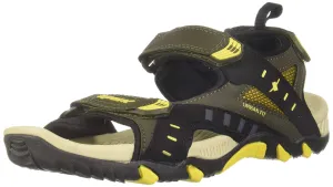 SPARX mens SS 485 | Latest, Daily Use, Stylish Floaters | Yellow Sport Sandal - 6 UK (SS 485)
