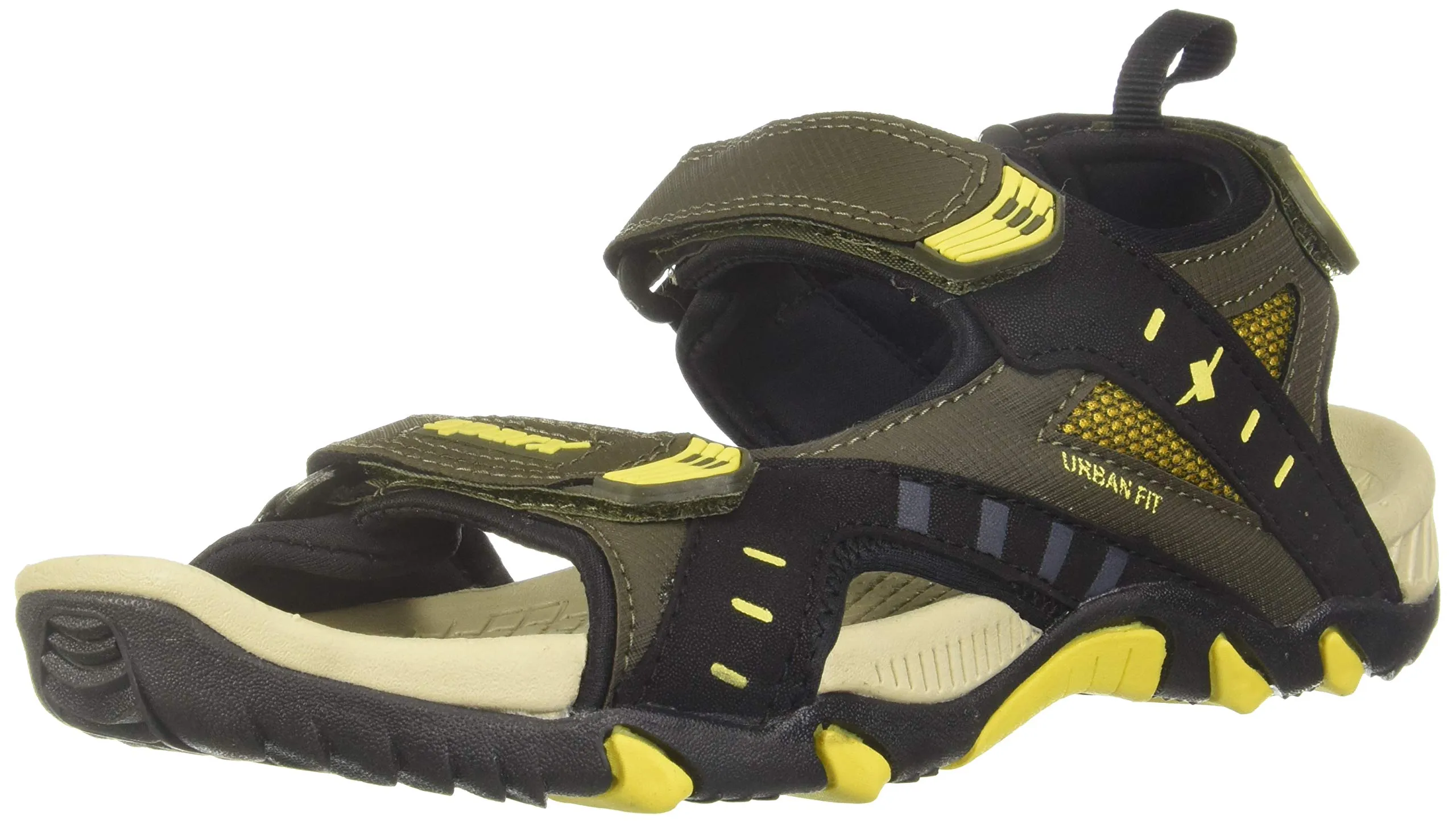 SPARX mens SS 485 | Latest, Daily Use, Stylish Floaters | Yellow Sport Sandal - 6 UK (SS 485)