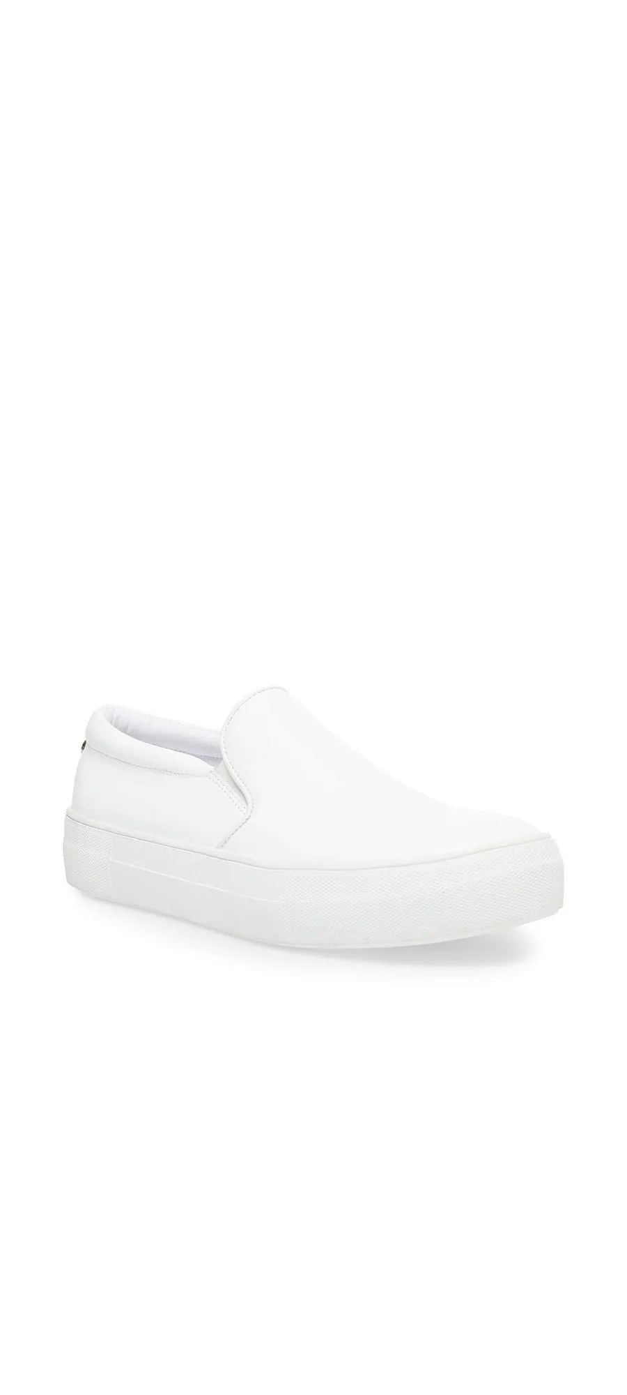 Steve Madden Gills-C womens Sneakers White Slip On Tennis Shoes