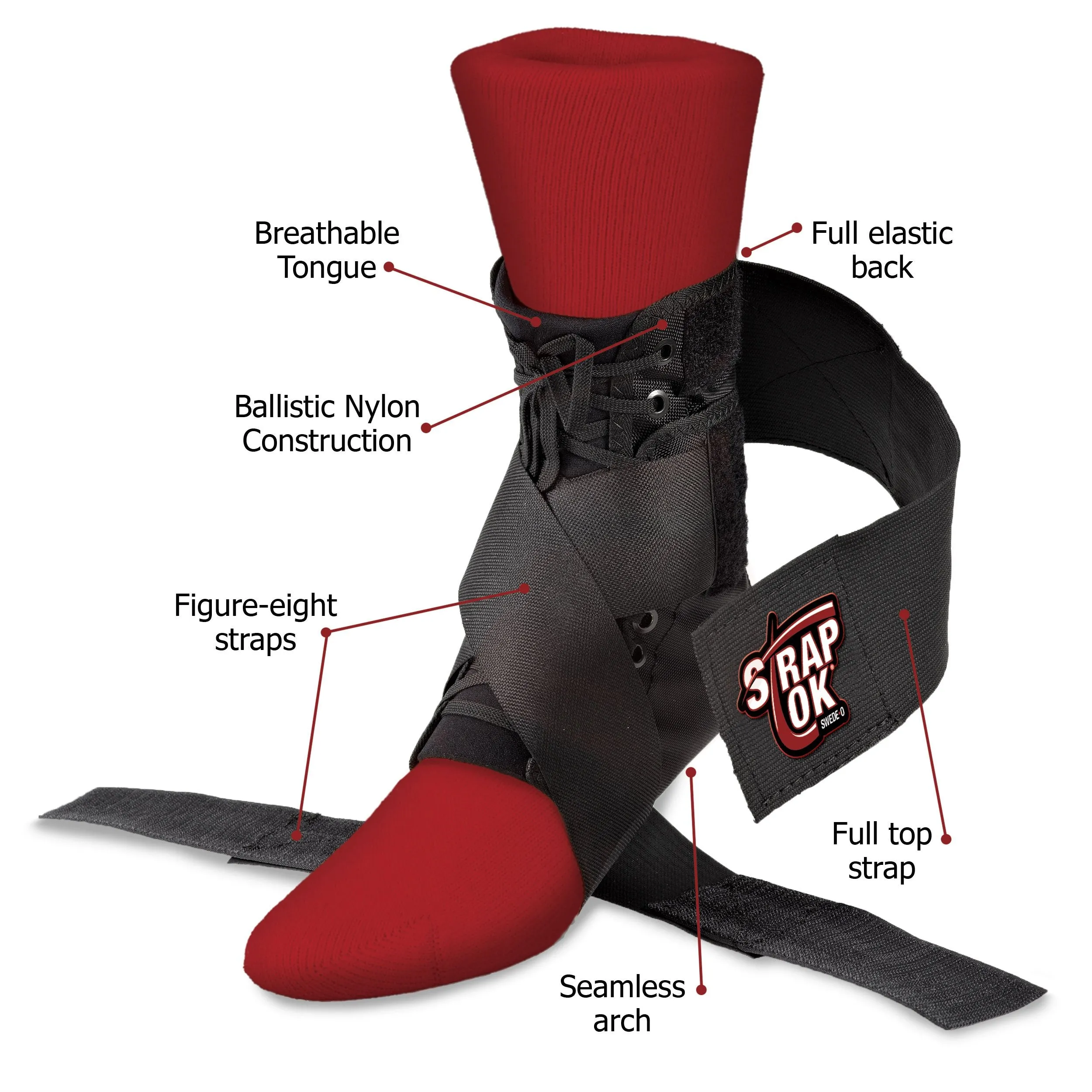Swede-O Strap Lok Ankle Brace