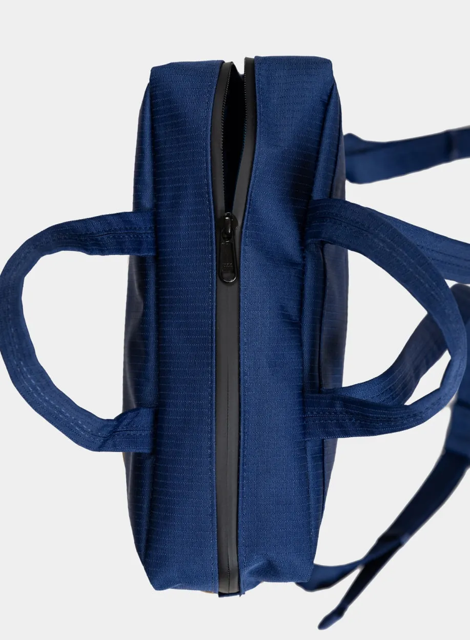 The New Backpack Navy & Camel