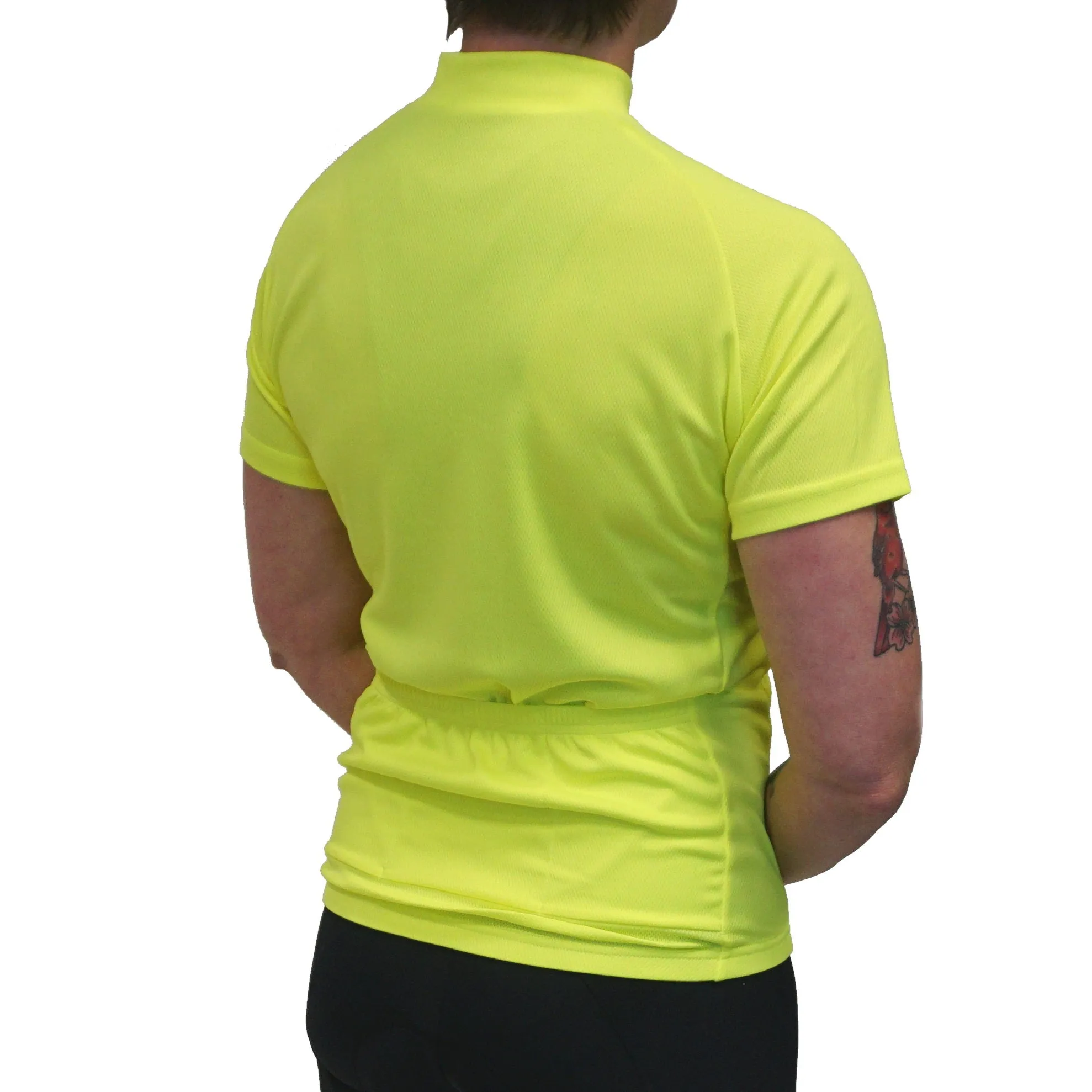 The Women's Ride Fit Jersey - Hi Vis Yellow