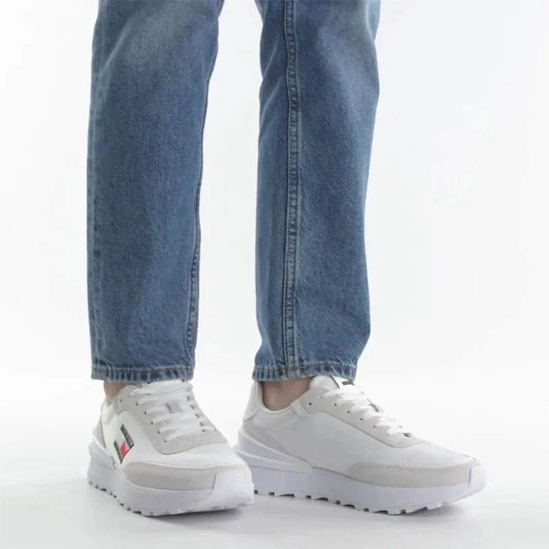 Tommy Hilfiger Jeans TJM Technical Runner Sneakers EM0EM02511-WHT TOM107