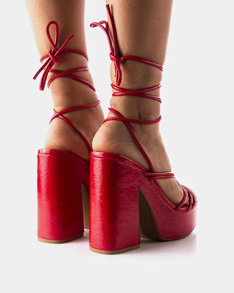 Vai Red Leather