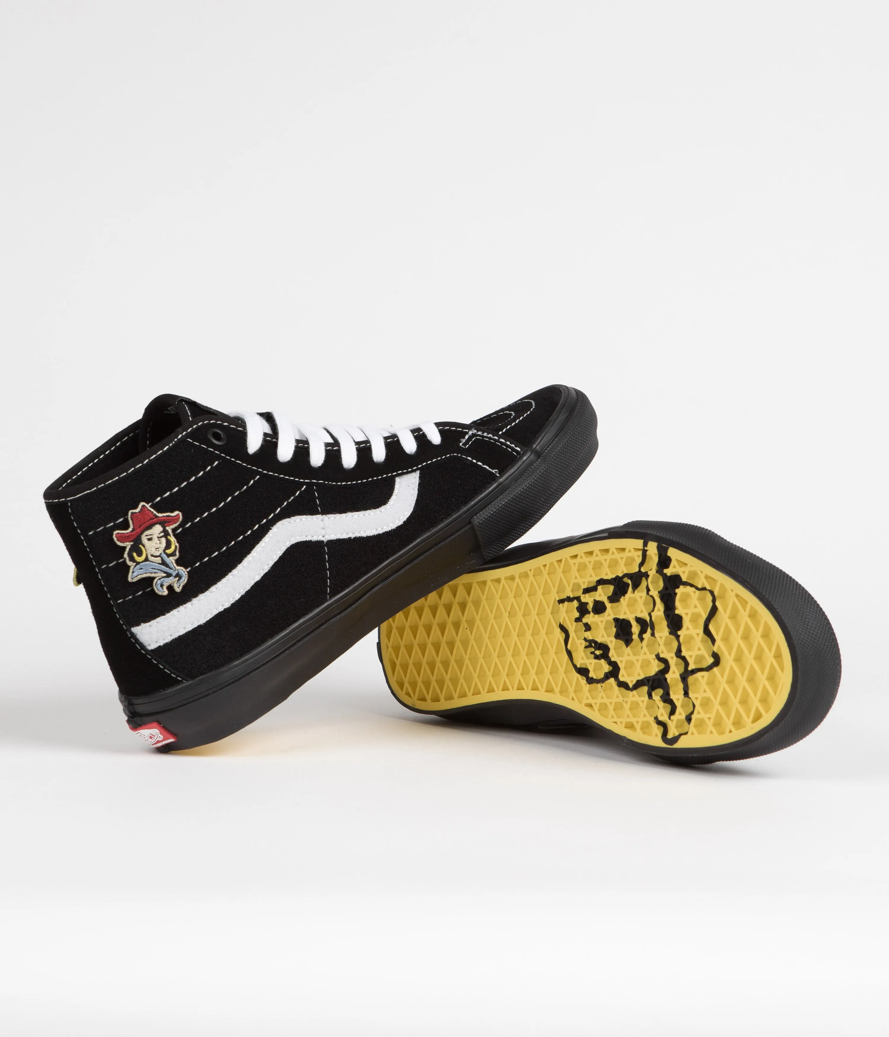 Vans Skate SK8-Hi Decon Shoes - (Elijah Berle) Black / Black