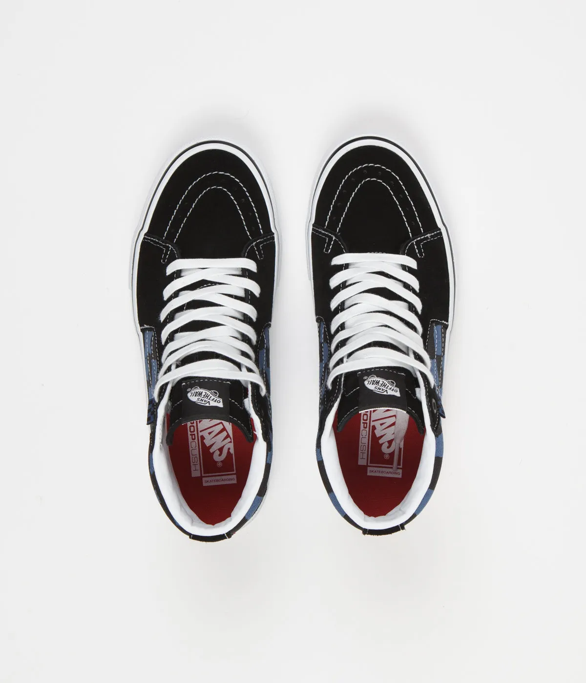 Vans Skate SK8-Hi Shoes - (Krooked By Natas For Ray) Blue