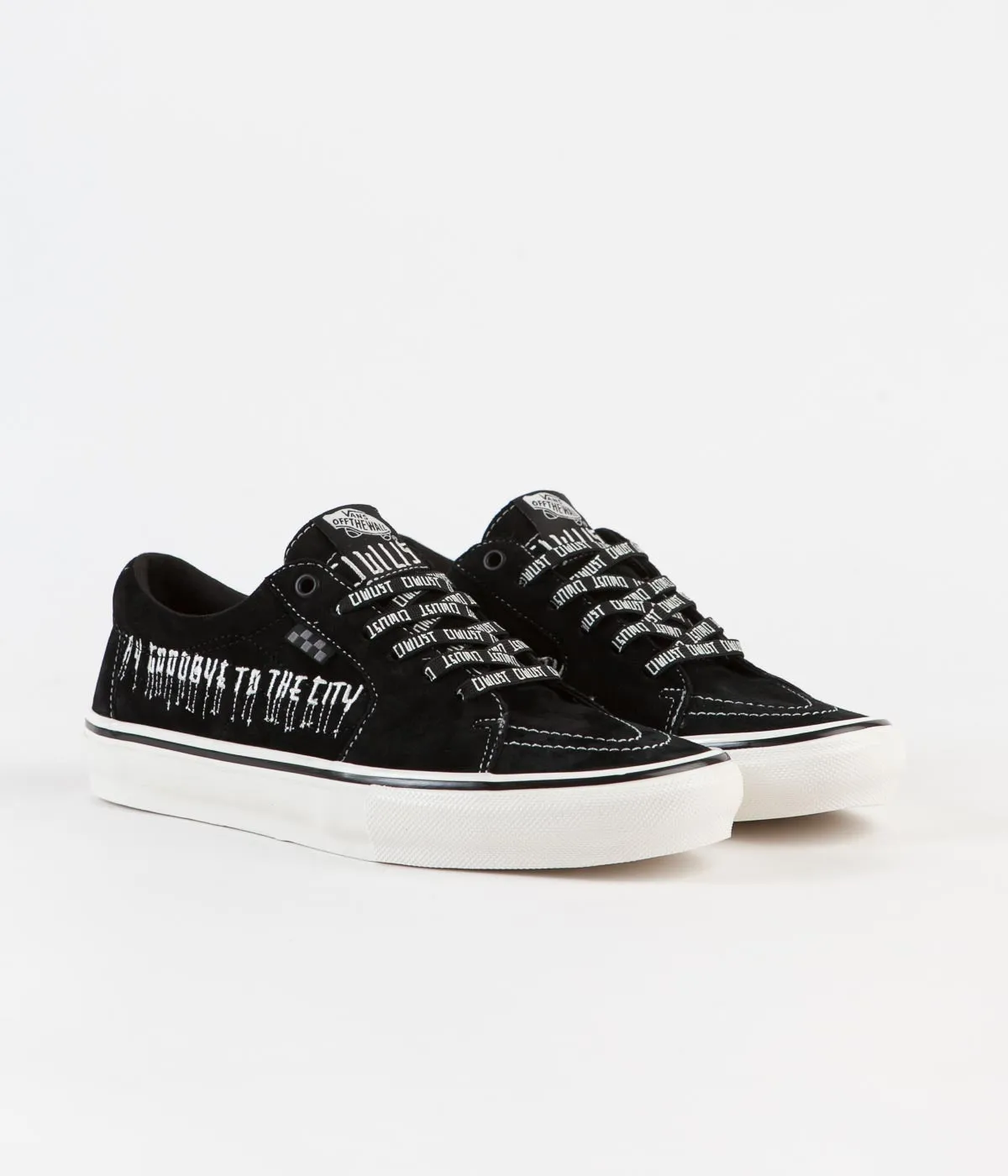 Vans Skate Sk8-Low Shoes - (Civilist) Black