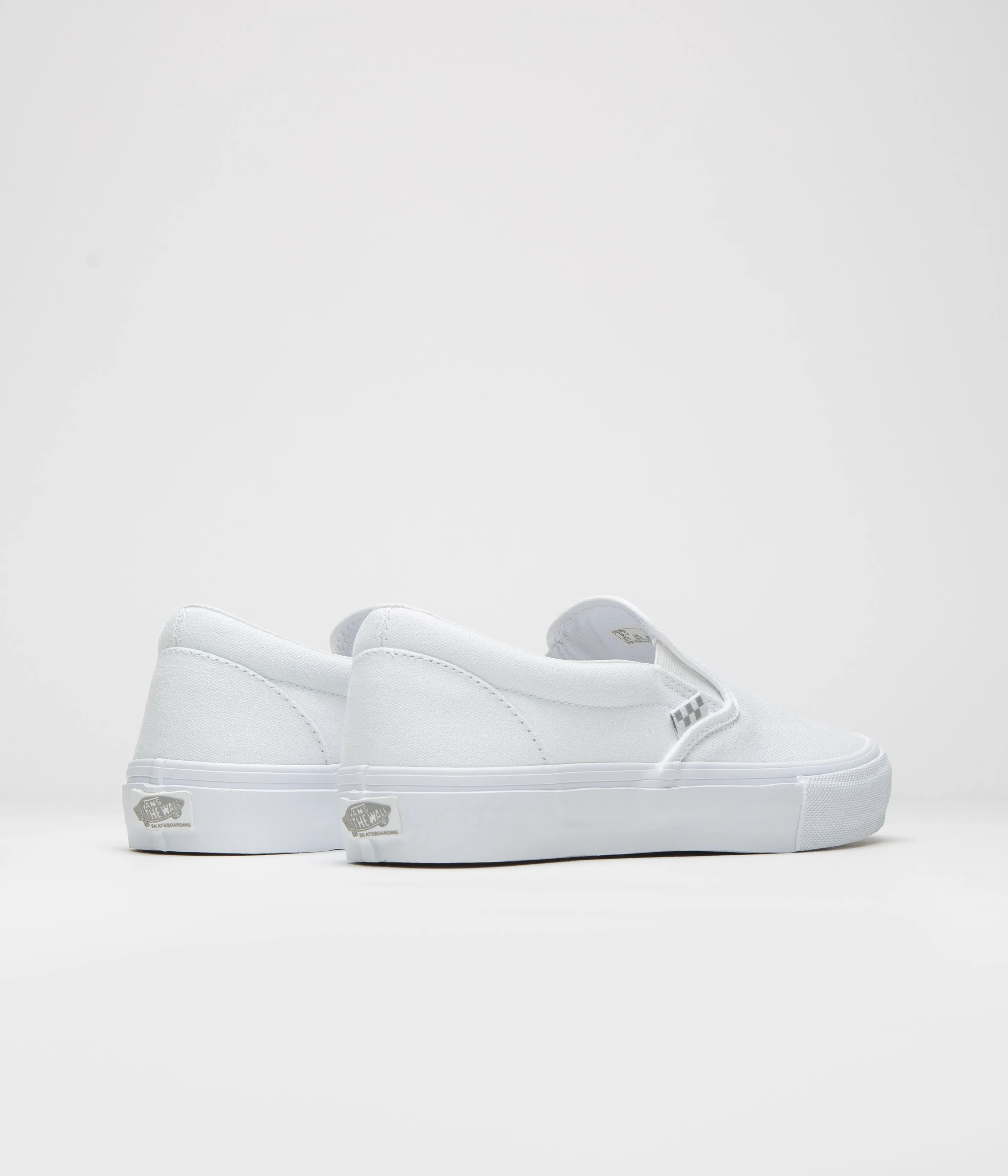 Vans Skate Slip-On Shoes - True White