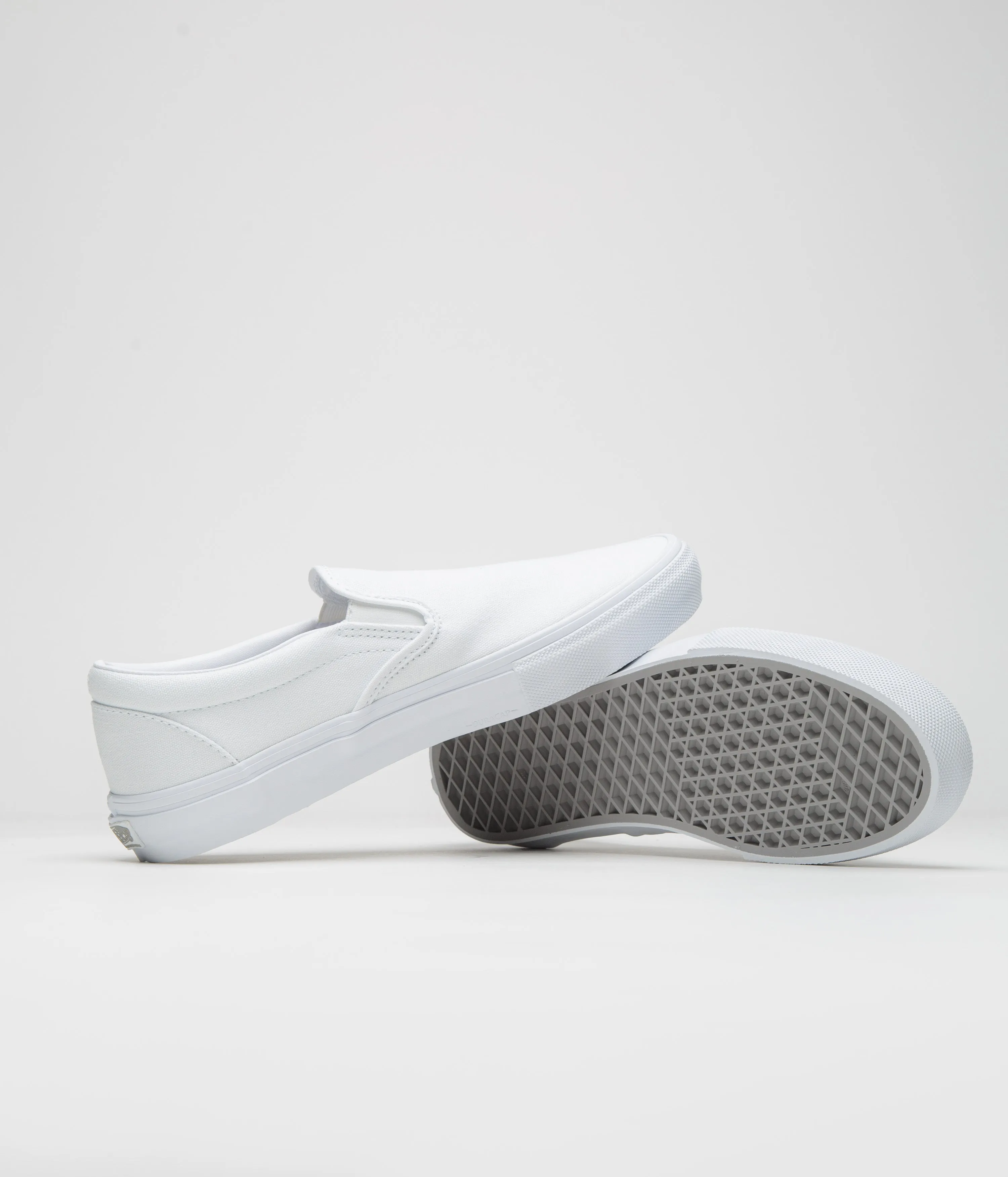 Vans Skate Slip-On Shoes - True White