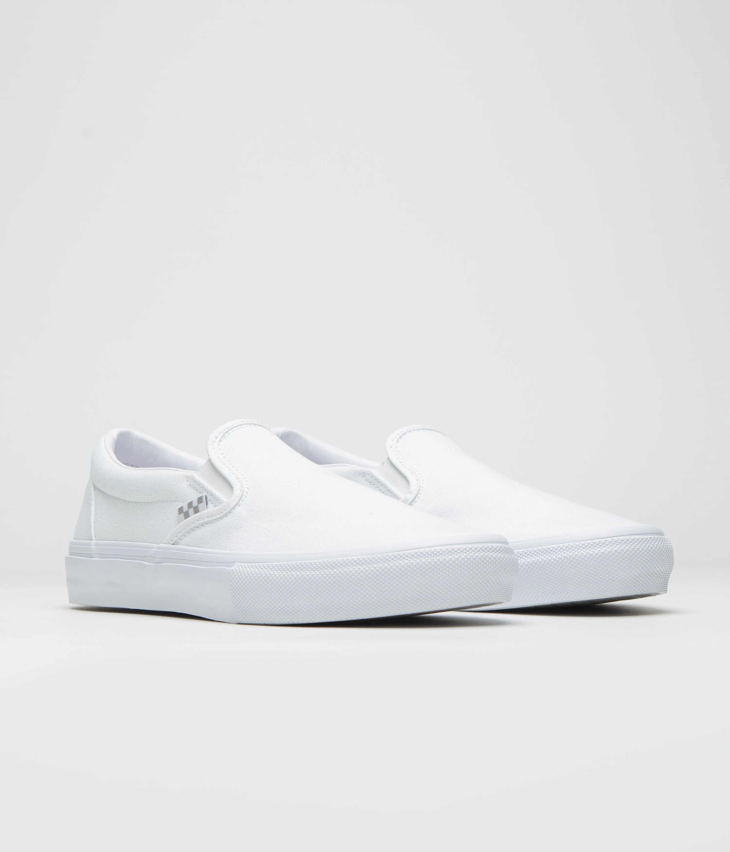 Vans Skate Slip-On Shoes - True White