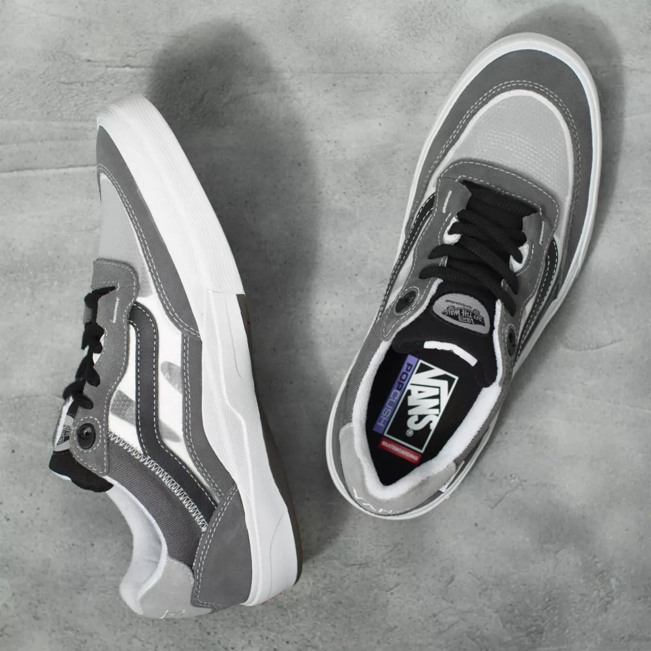 VANS SKATE WAYVEE GREY/WHITE