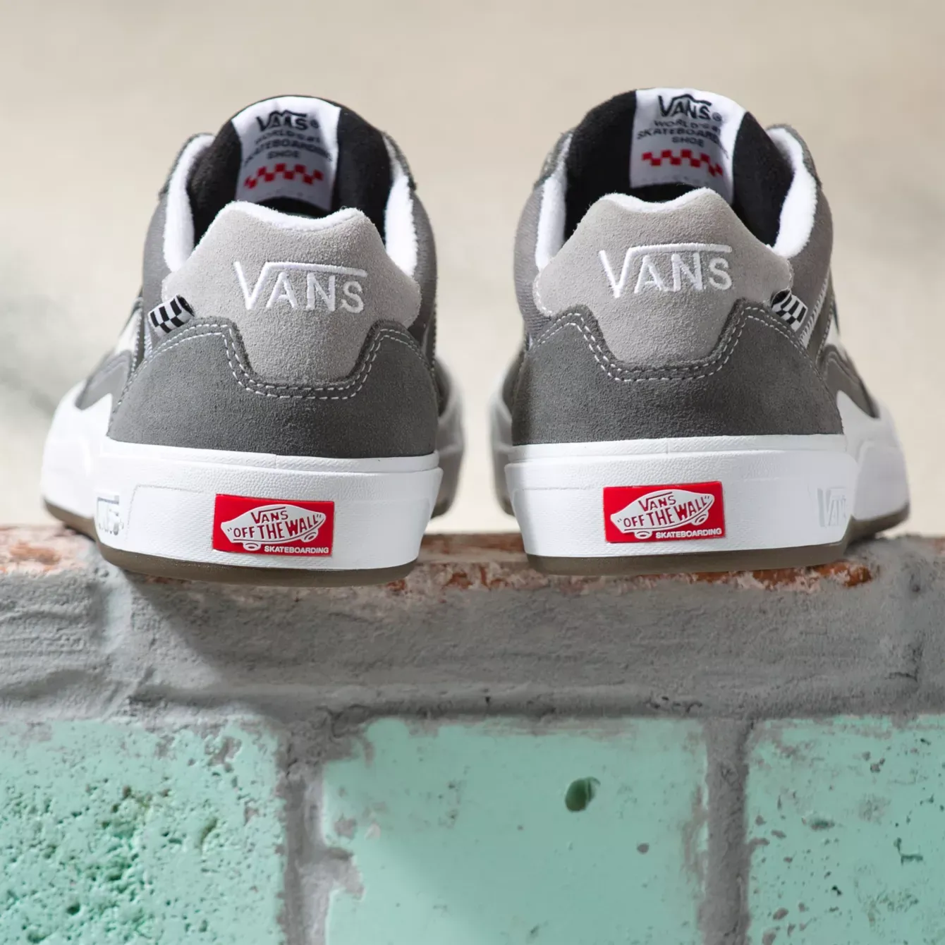 VANS SKATE WAYVEE GREY/WHITE