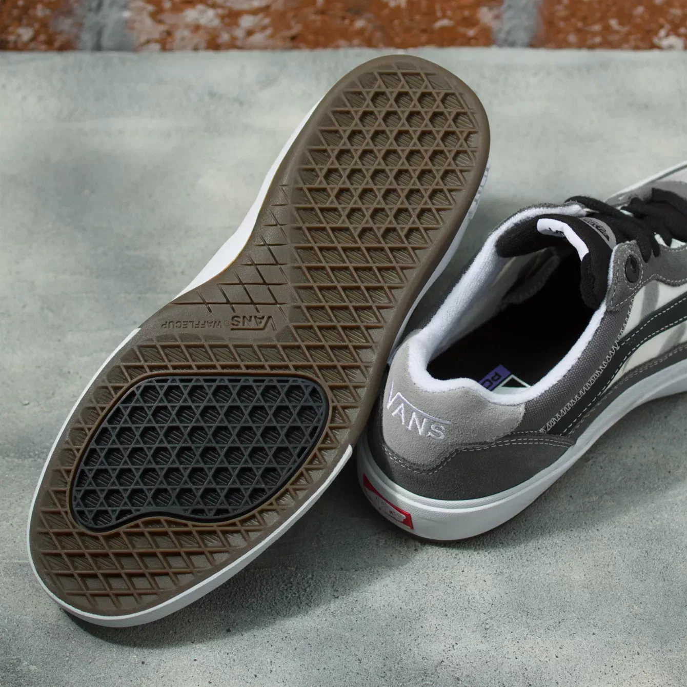 VANS SKATE WAYVEE GREY/WHITE