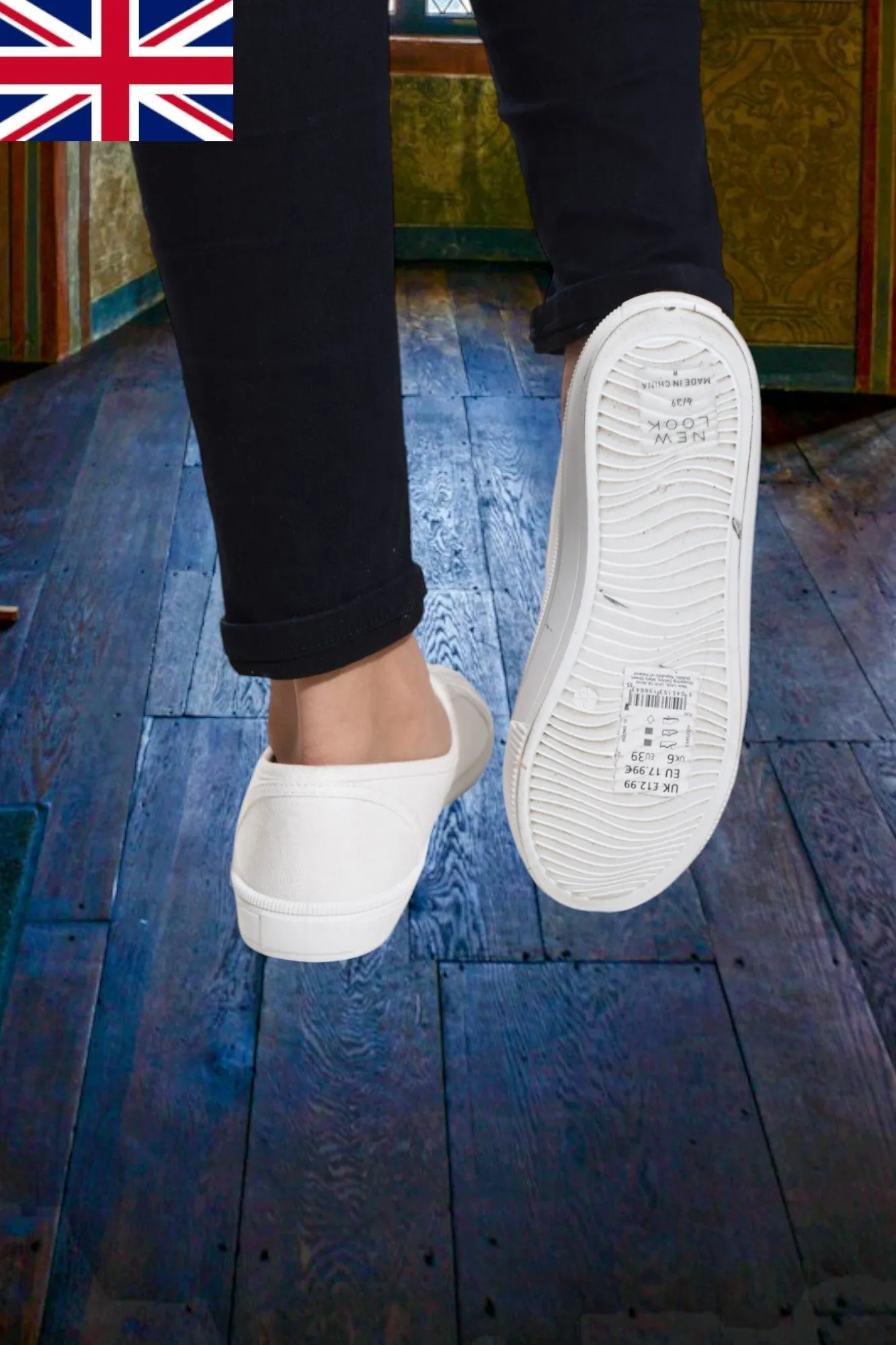 White Canvas Lace Sneaker