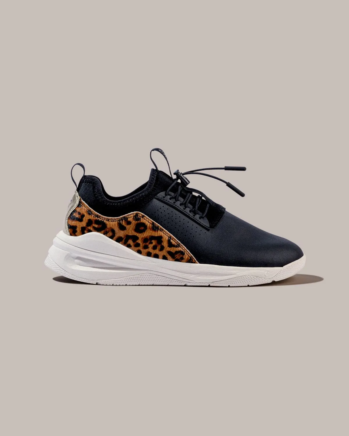 Women's Classic LX - Black / White Leopard