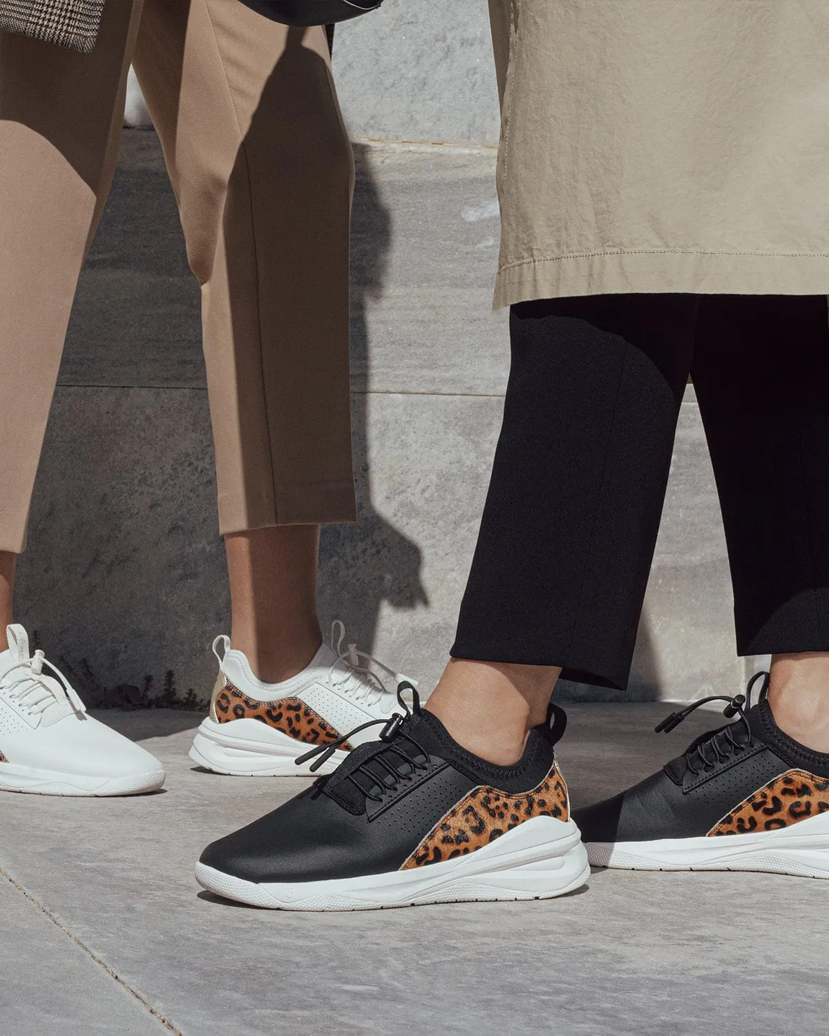 Women's Classic LX - Black / White Leopard