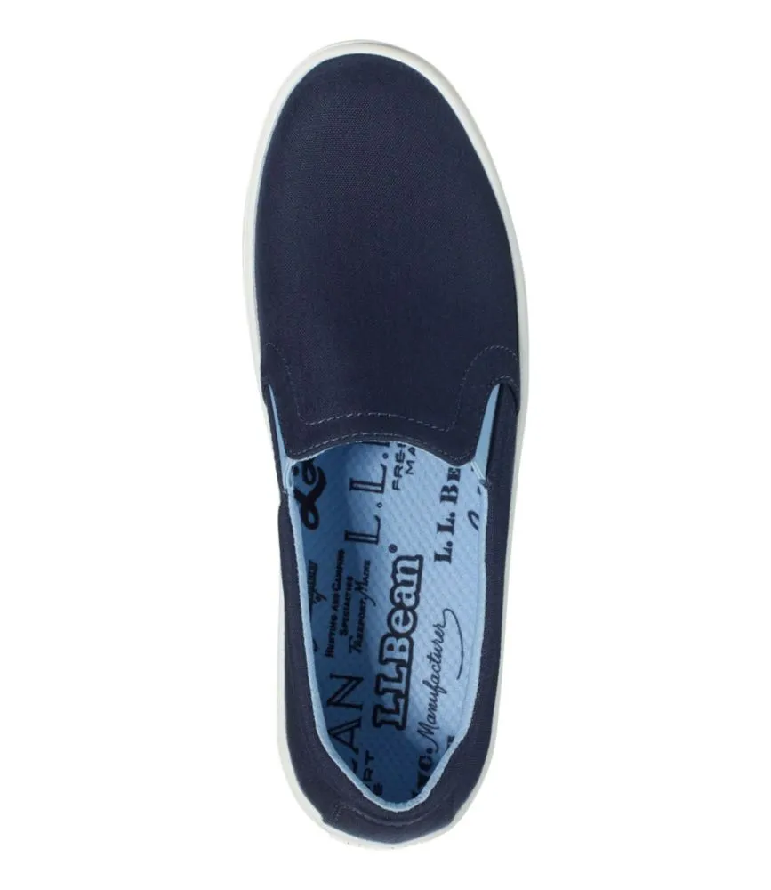 Women's Eco Bay Canvas Sneakers, Slip-On