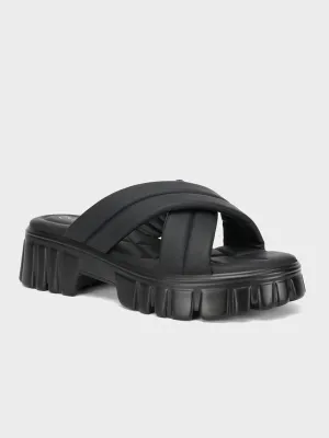 Women's "JIRO" Crossover Casual Slippers