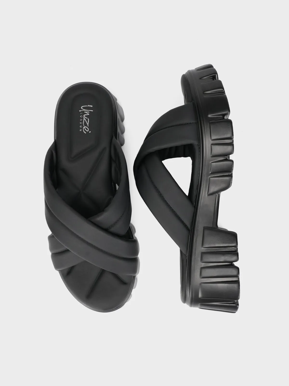 Women's "JIRO" Crossover Casual Slippers