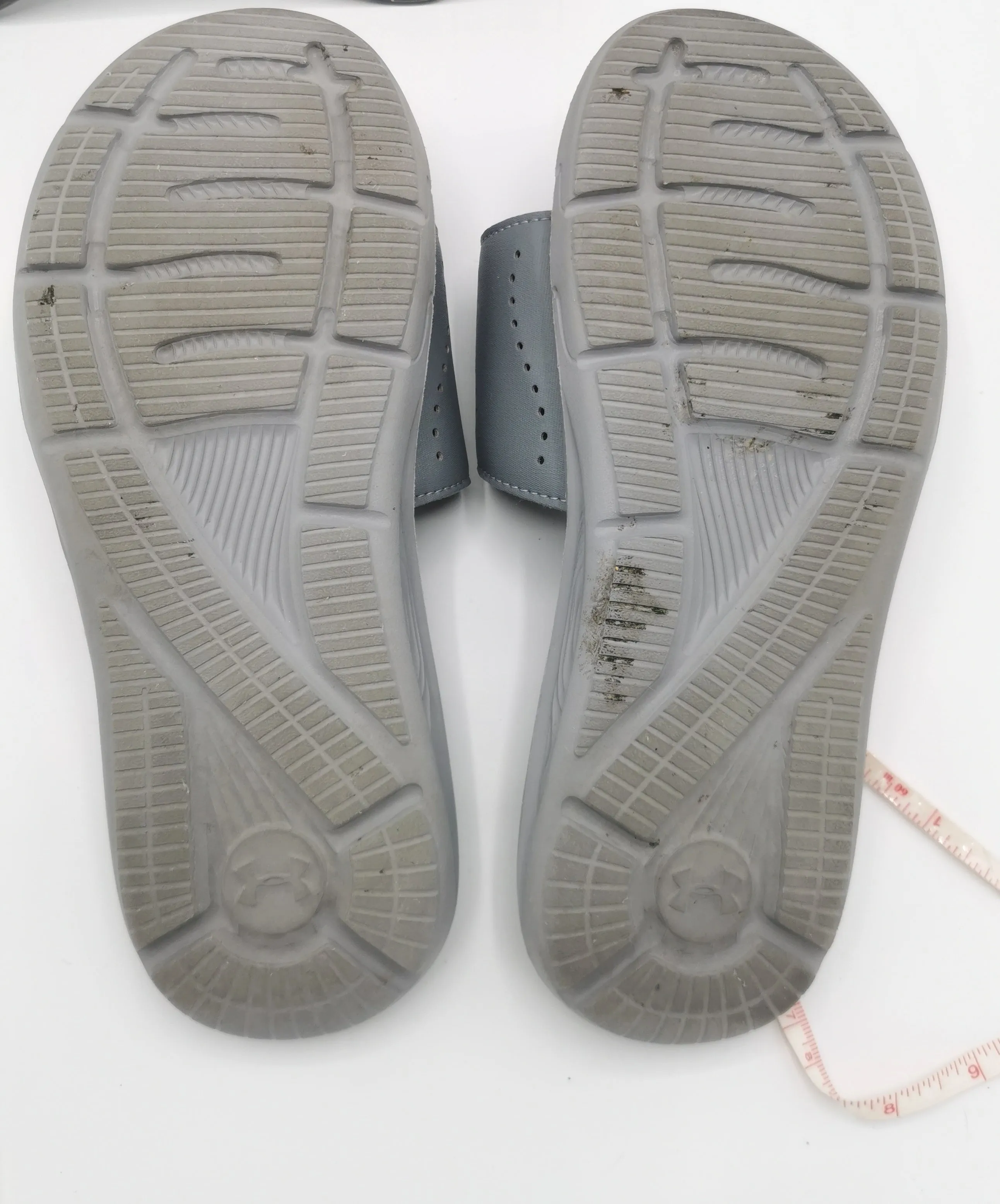 WOMENS SIZE 8 US - UNDER ARMOUR Adjustable Velcro Slide Sandals EUC B60